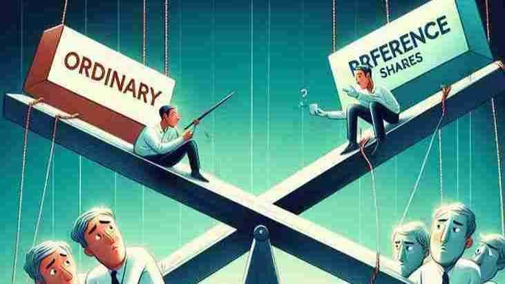 ordinary shares vs preference shares